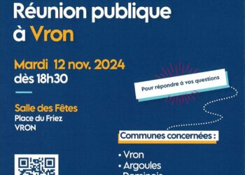 Réunion publique à Vron le 12 novembre pour la fibre